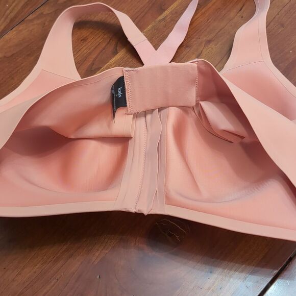Knix Catalyst Front Zip Sports Bra Ginger Sz 8 - Picture 9 of 10